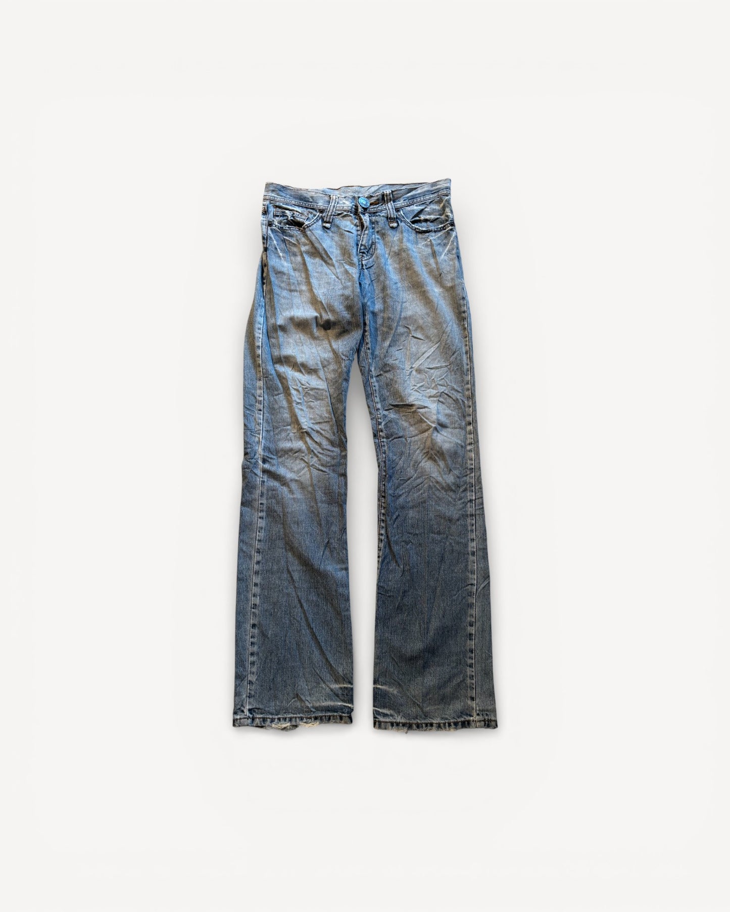 JAPANESE EMBROIDERED DENIM W30 L32 #JAP2