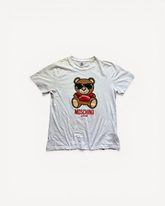 MOSCHINO WHITE T-SHIRT (M)