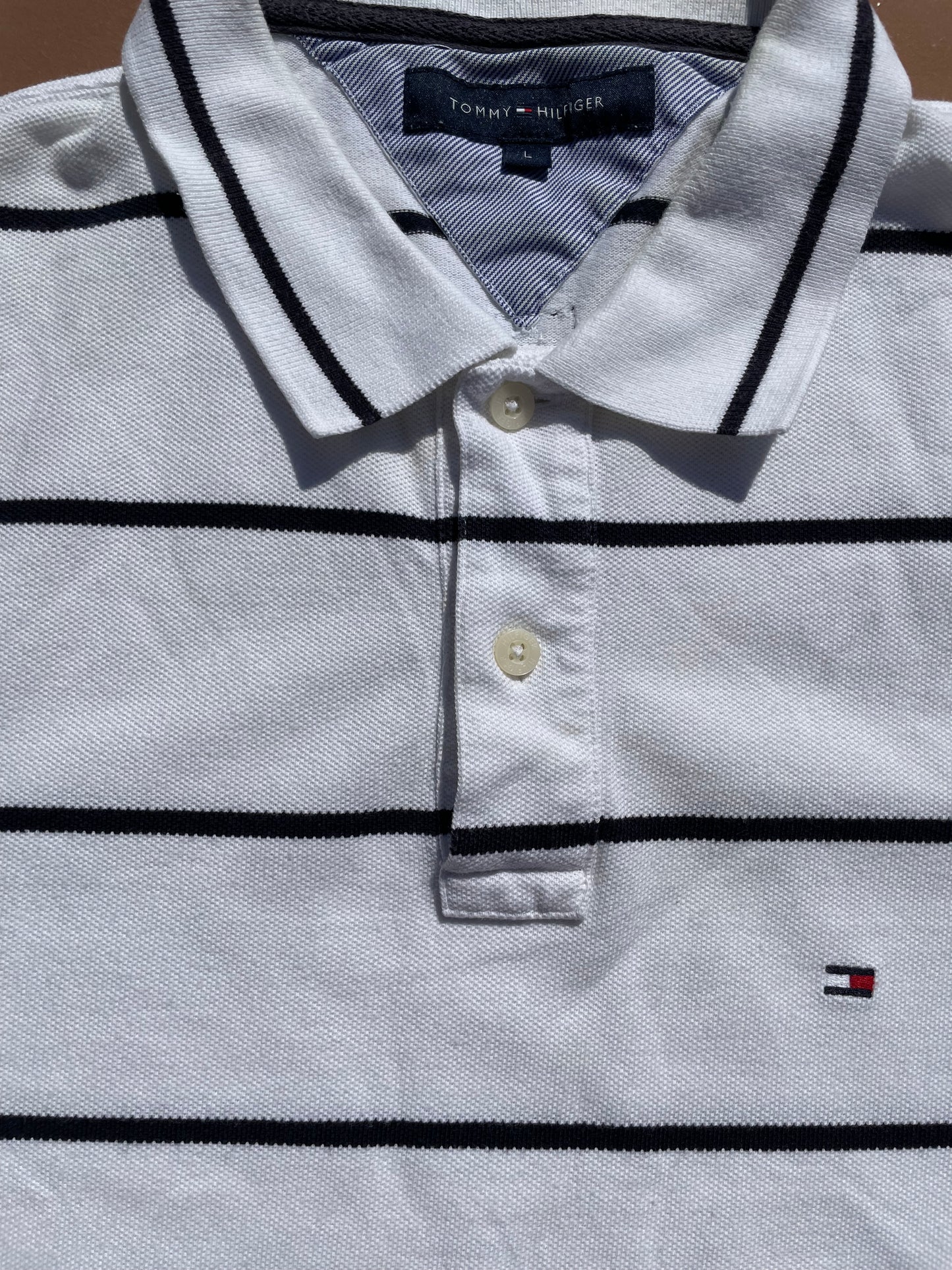 HILFIGER POLO SHIRT (M)