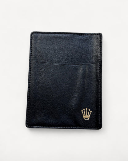 ROLEX BLACK CARDHOLDER