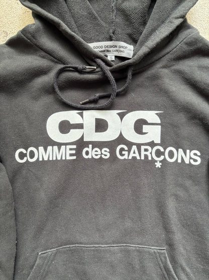 CDG BLACK HOODIE (S)