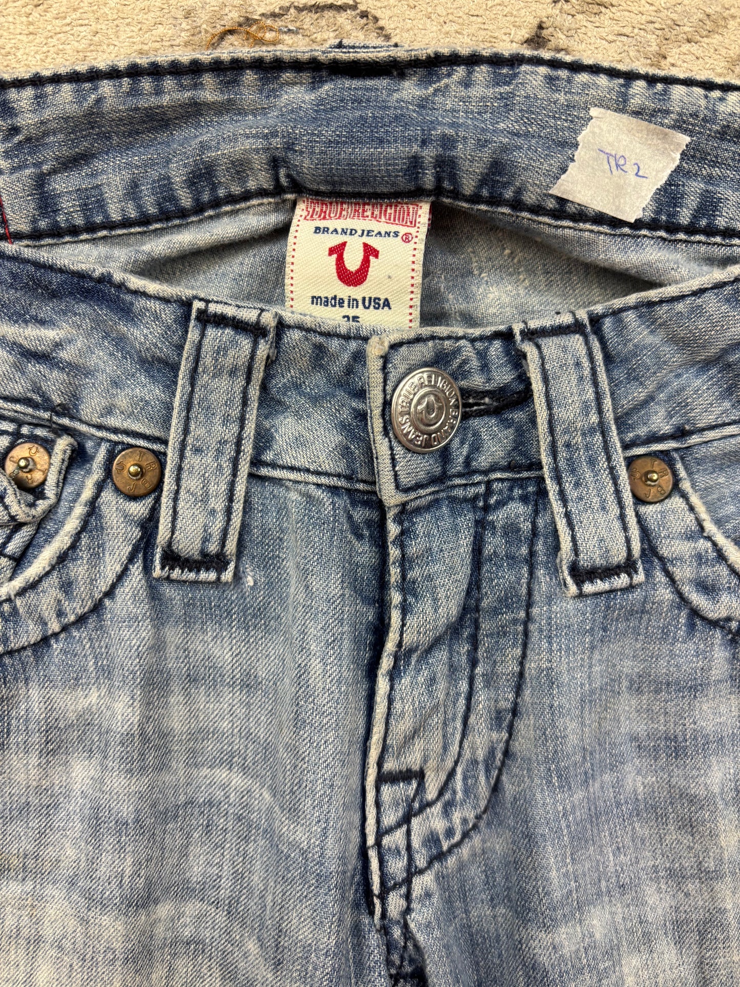TRUE RELIGION JEANS W25 L30 #TR2