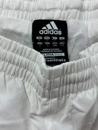 ADIDAS WHITE TRACKPANT (L)