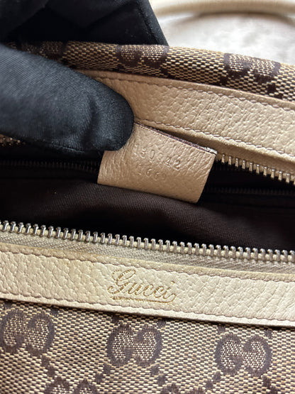 GUCCI MONOGRAM MINI BOSTON BAG