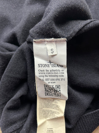STONE ISLAND NAVY KNIT (S)