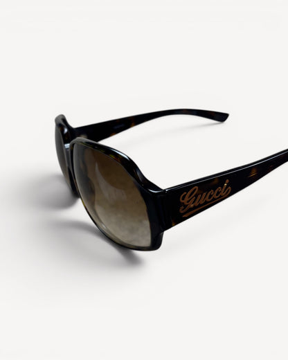 GUCCI BROWN SUNGLASSES