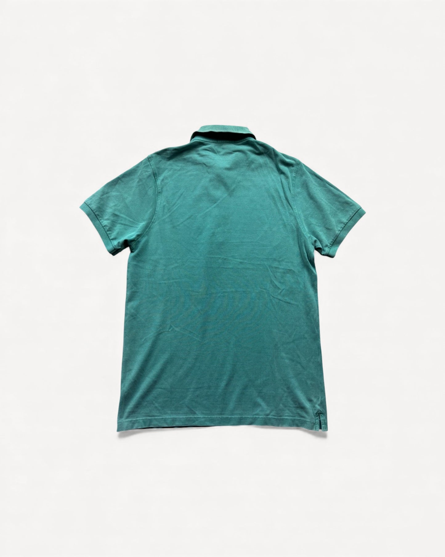 BURBERRY GREEN POLO SHIRT (M)
