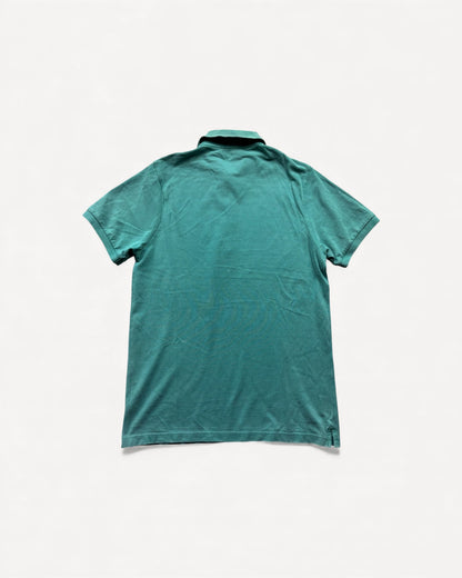 BURBERRY GREEN POLO SHIRT (M)