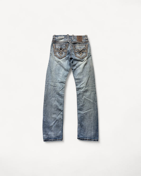 ROCK REVIVAL JEANS W29 L32 #RR9
