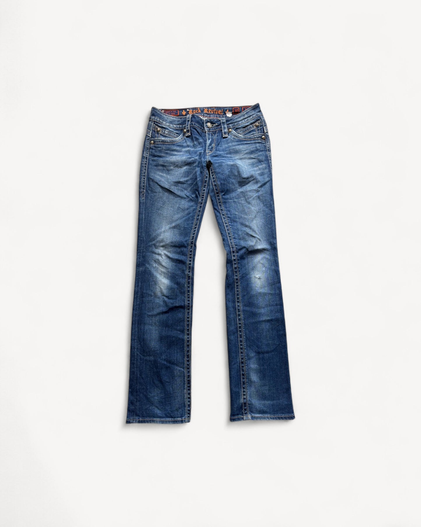 ROCK REVIVAL JEANS W30 L32 #RR12
