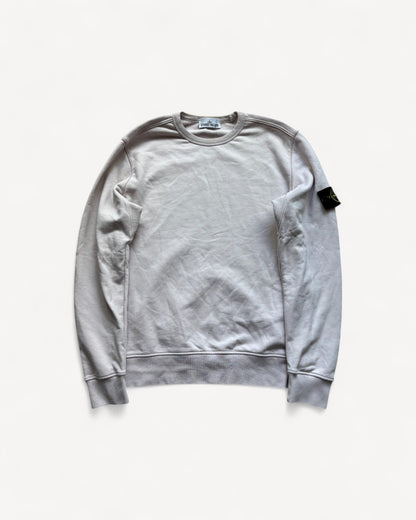 STONE ISLAND WHITE SWEATER (L)