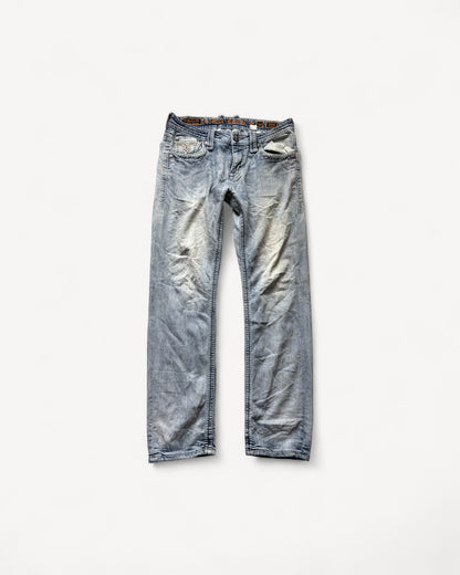 ROCK REVIVAL JEANS W34 L34 #RR15