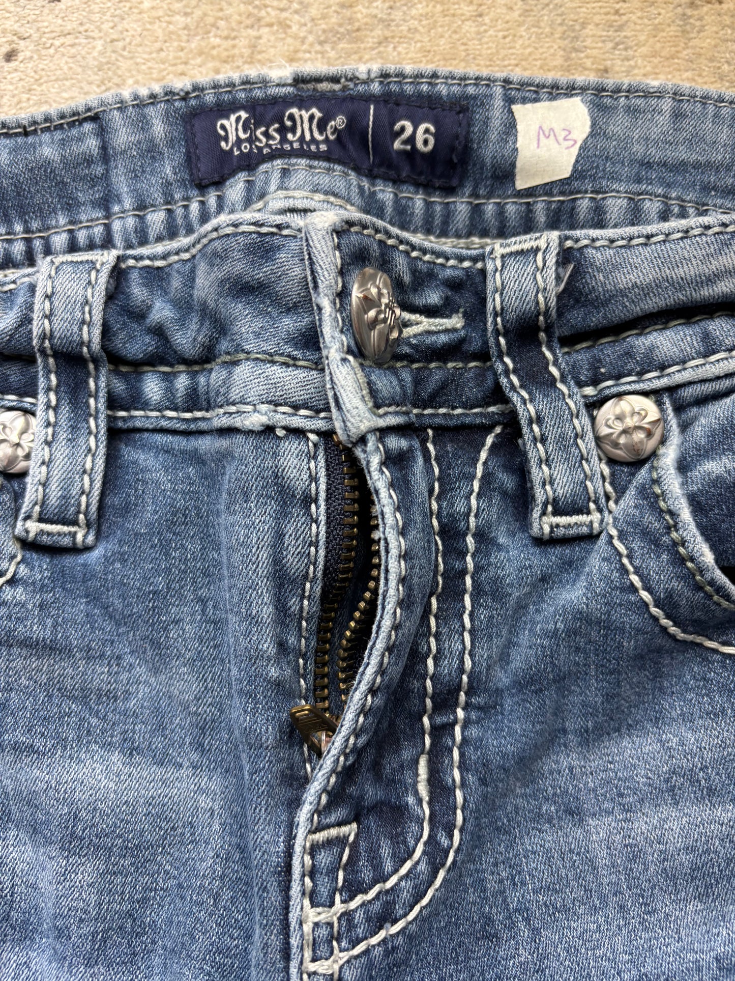 MISS ME JEANS W26 L32 #M3