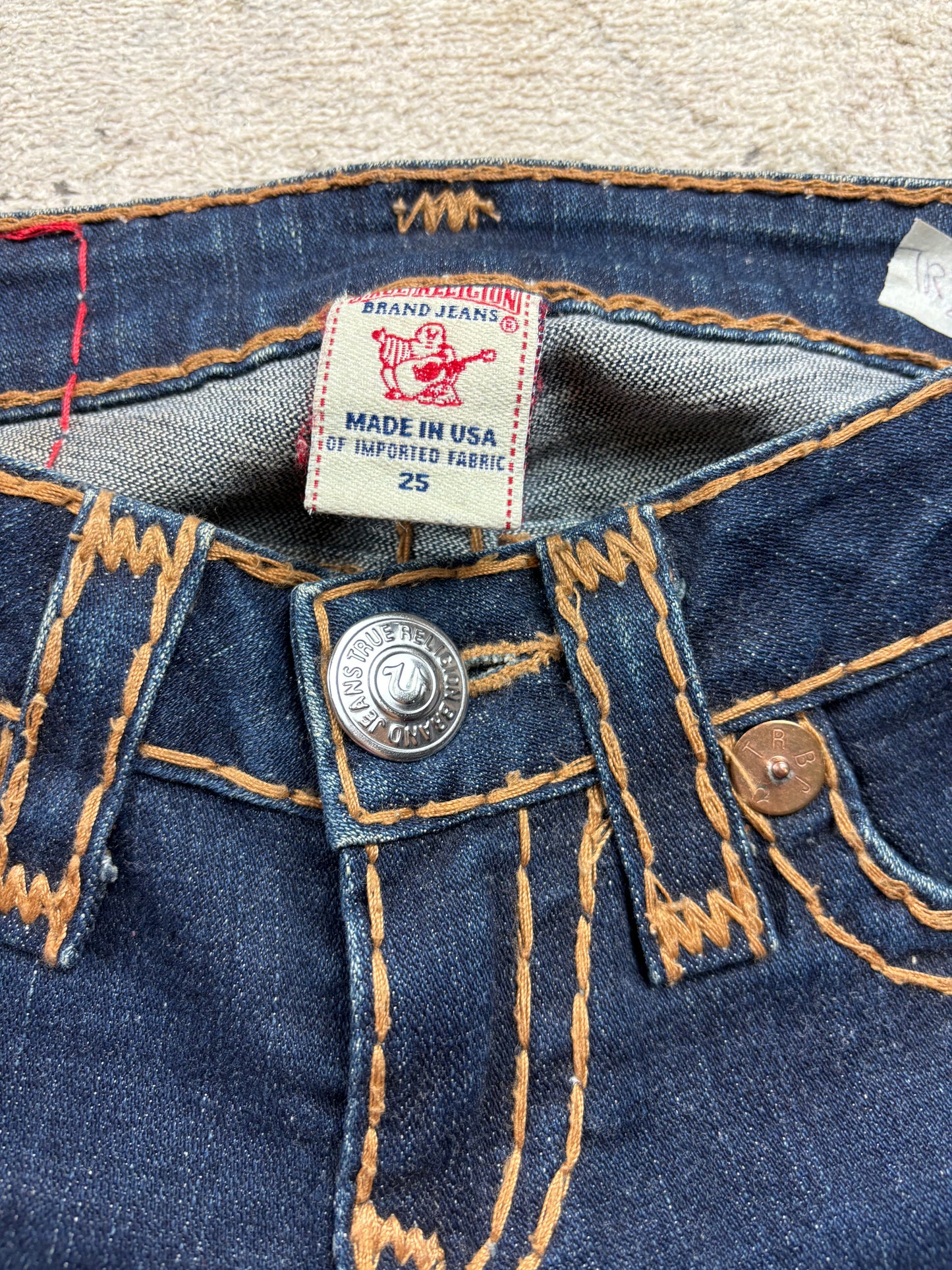 TRUE RELIGION JEANS W25 L30 #TR8