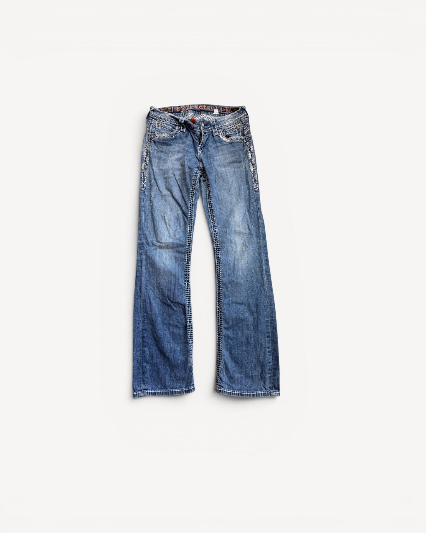 ROCK REVIVAL JEANS W28 L32 #RR11