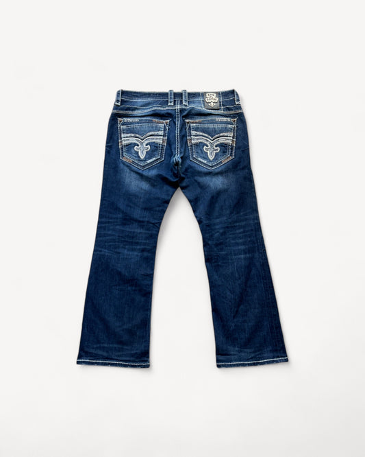 ROCK REVIVAL JEANS W38 L32 #RR22