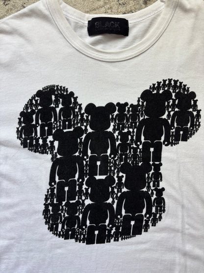 CDG PLAY WHITE T-SHIRT (M)