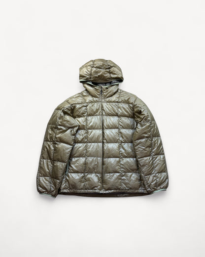 MONTBELL KAHKI PUFFER JACKET (L)