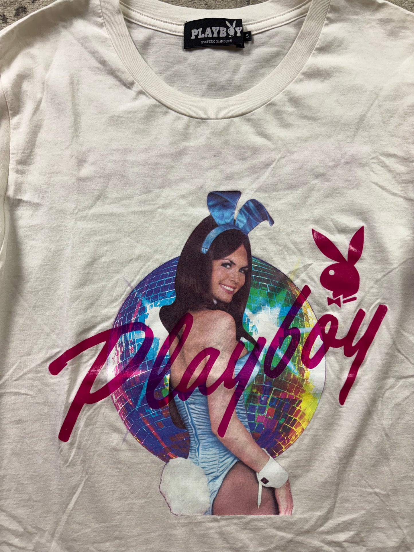 HYSTERIC GLAMOUR PLAYBOY T-SHIRT (S)