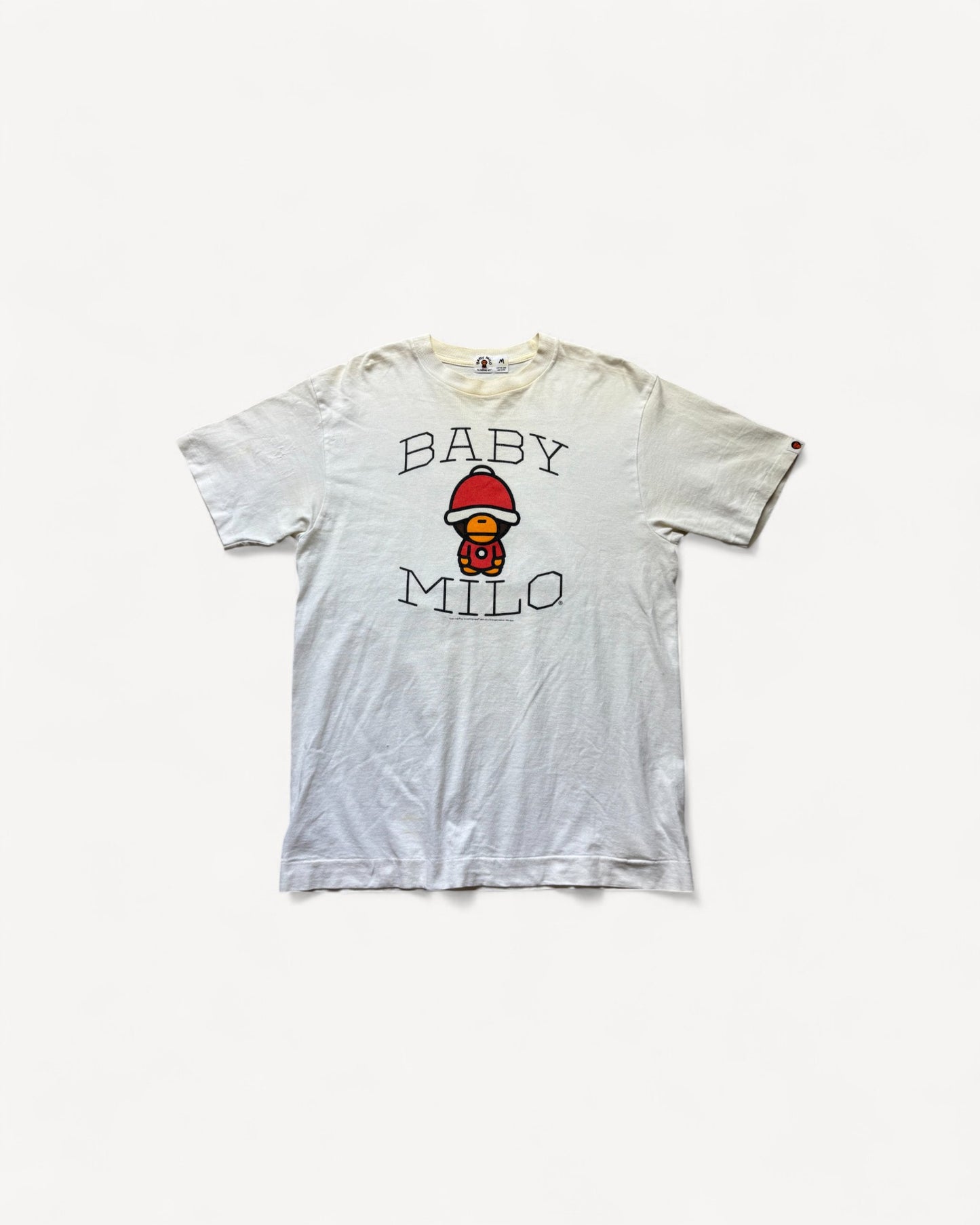 BAPE BABYMILO WHITE T-SHIRT (M)