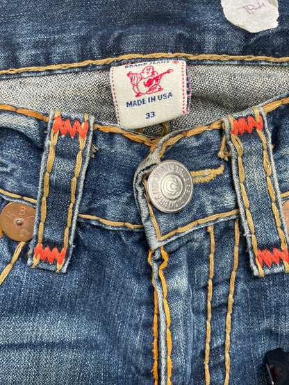 TRUE RELIGION JEANS W33 L32 #TR41