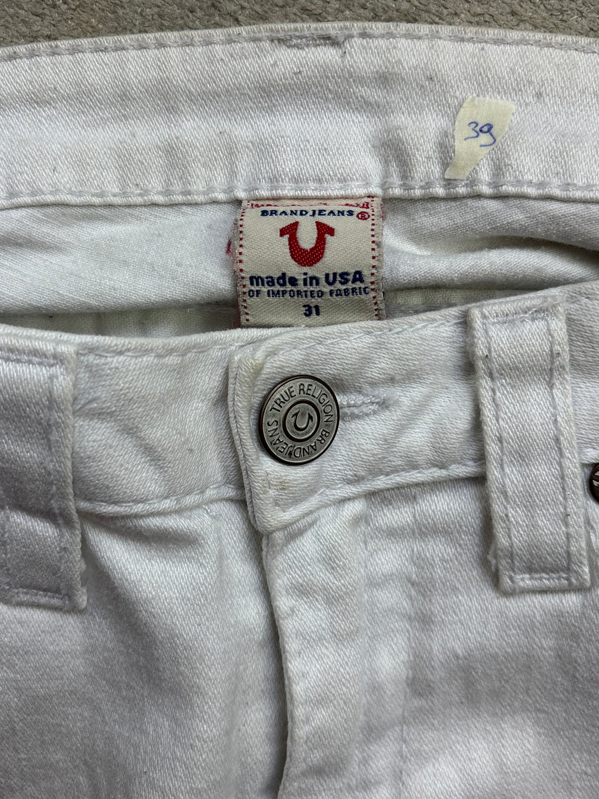 TRUE RELIGION JEANS W31 L32 #TR39