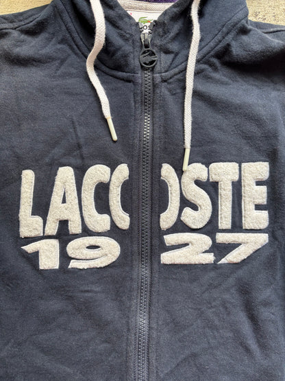 LACOSTE ZIP UP HOODIE (S)