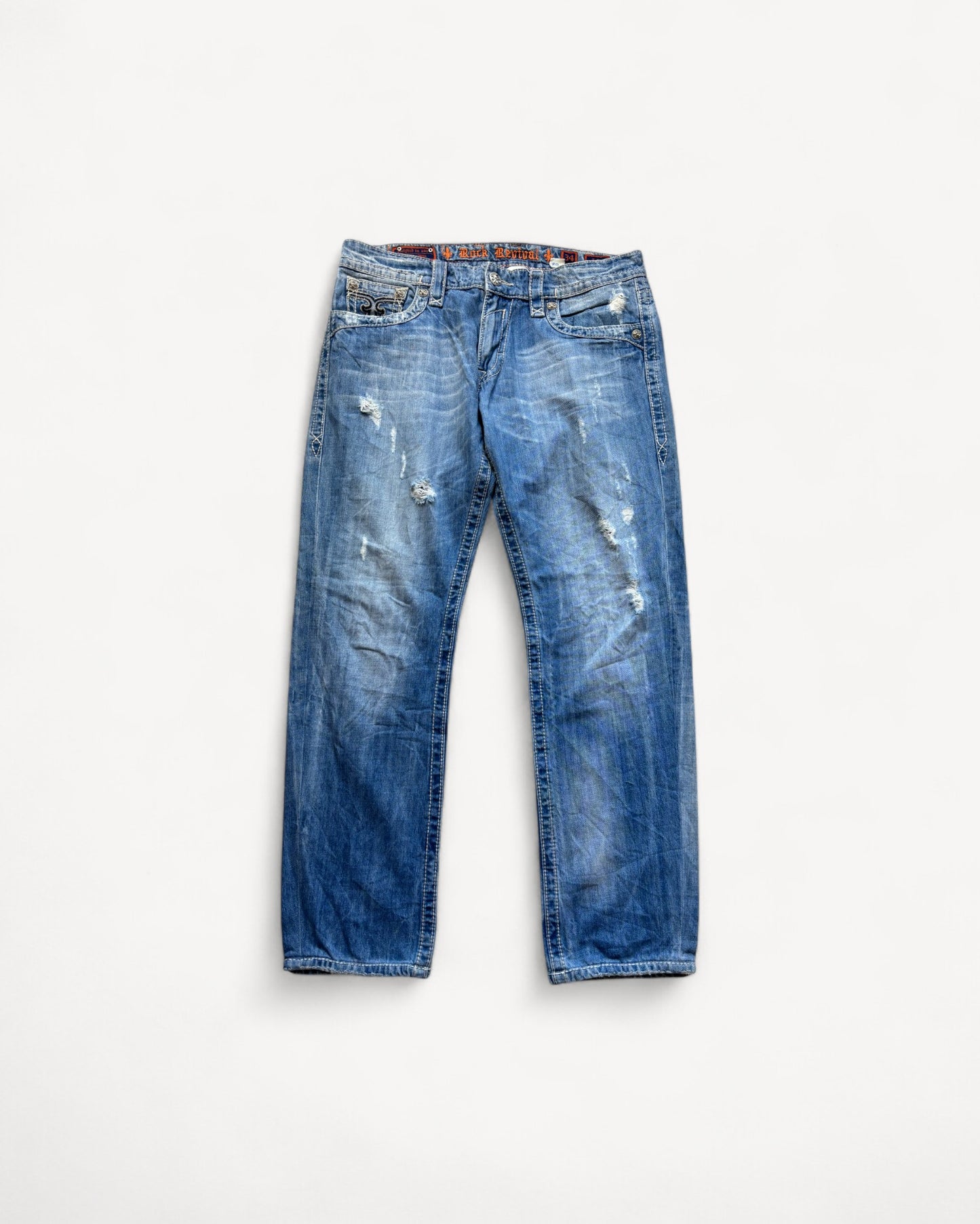 ROCK REVIVAL JEANS W34 L32 #RR10