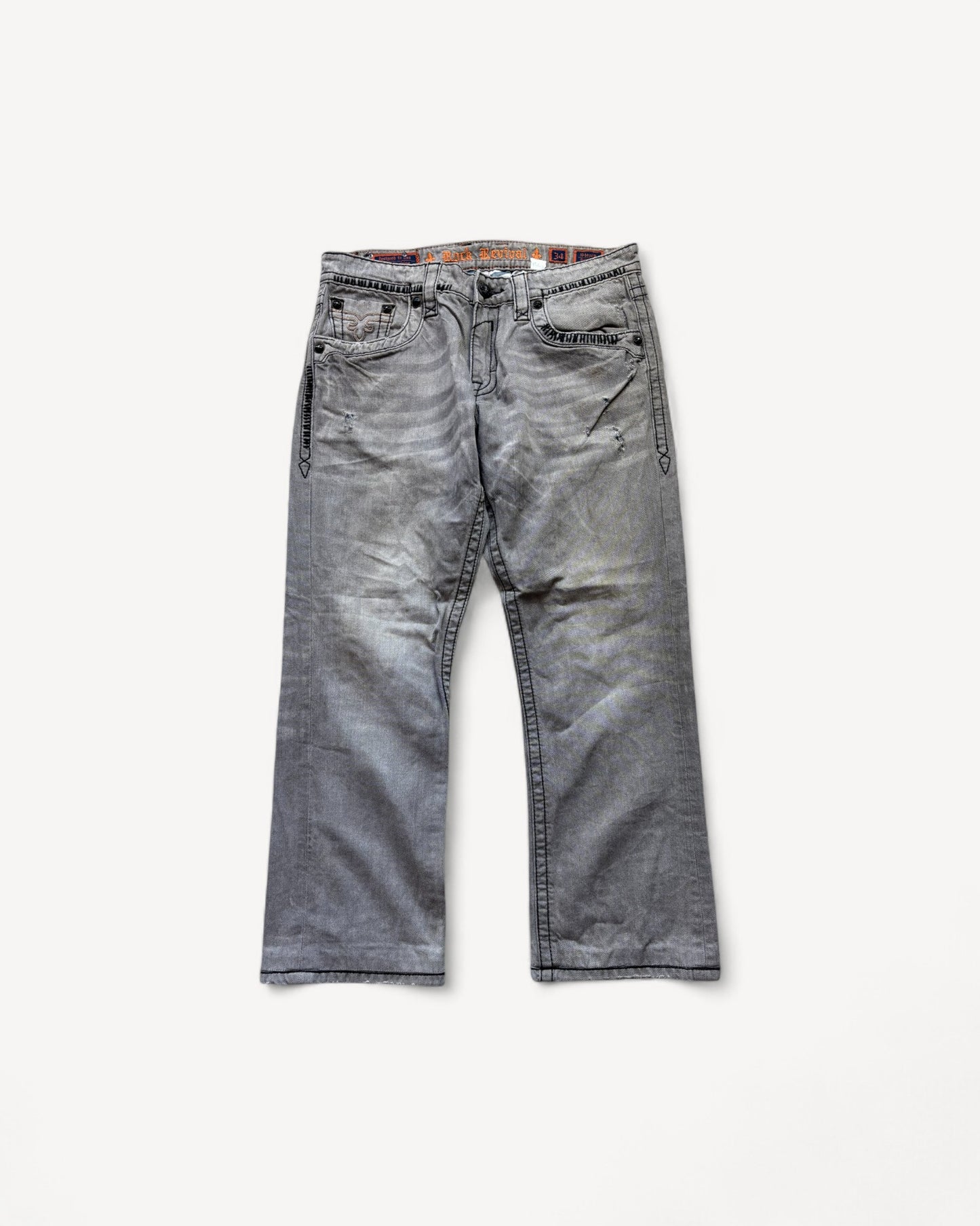 ROCK REVIVAL JEANS W34 L30 #RR13