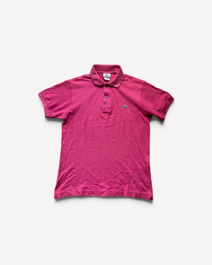 LACOSTE POLO SHIRT PINK (S)