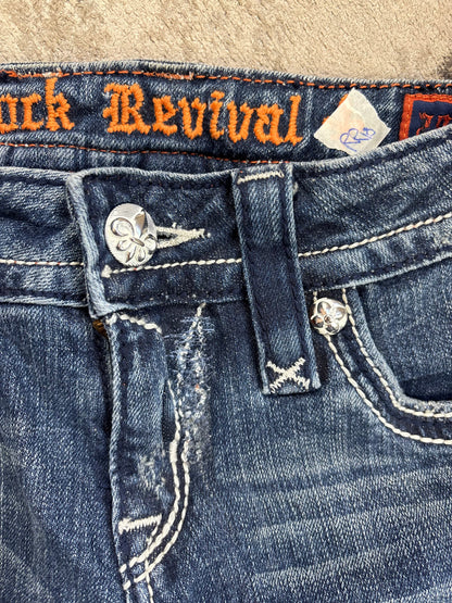 ROCK REVIVAL JEANS W28 L32 #RR18