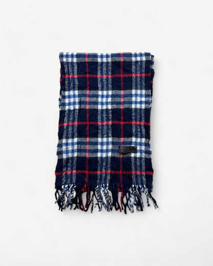 BURBERRY NOVACHECK SCARF BLUE