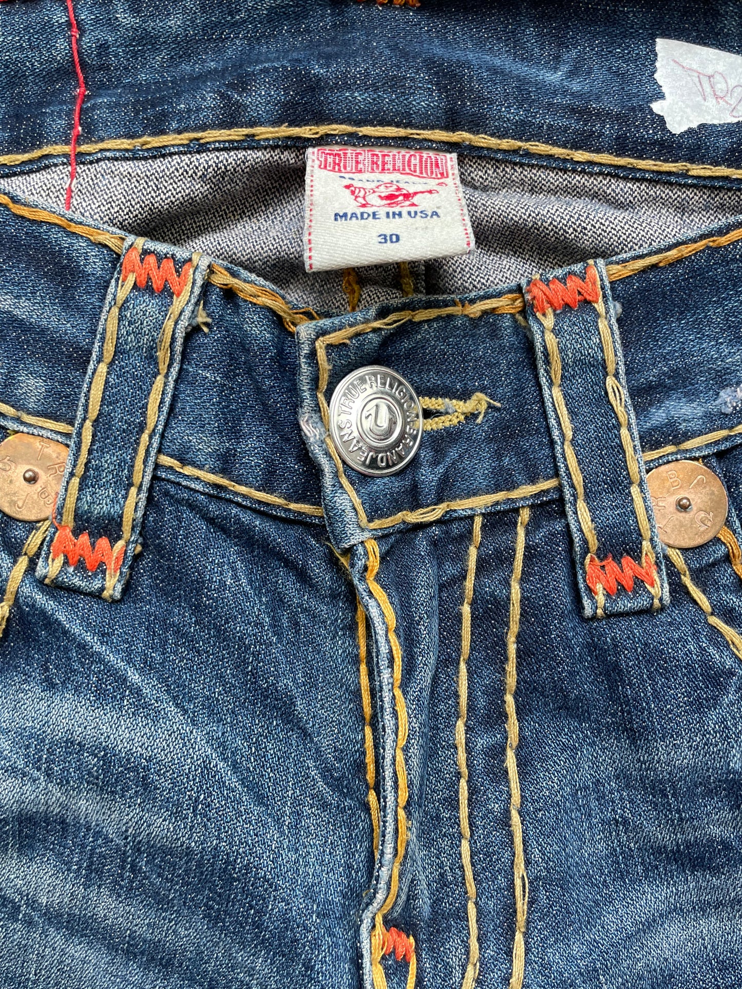 TRUE RELIGION JEANS W30 L32 #TR26