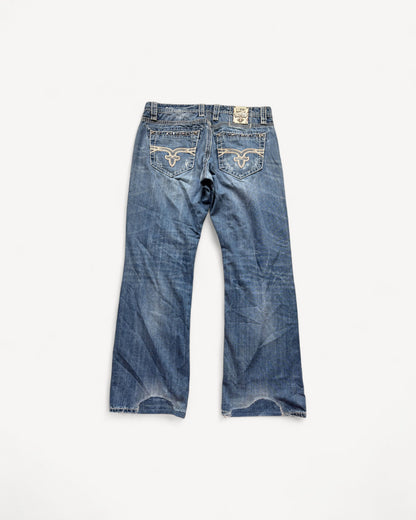 ROCK REVIVAL JEANS W38 L34 #RR24