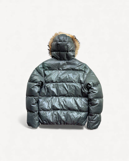 DUVETICA GREEN PUFFER JACKET (M)