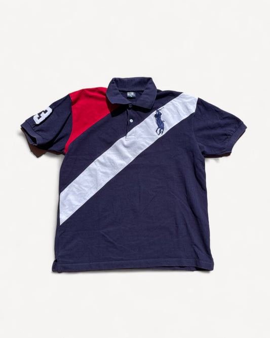 RALPH LAUREN POLO SHIRT NAVY (M)