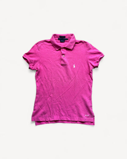 RALPH LAUREN POLO SHIRT PINK (XS)