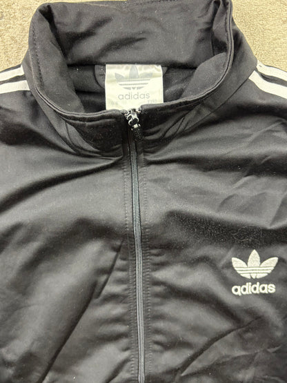 ADIDAS BLACK ZIP UP VEST (L)