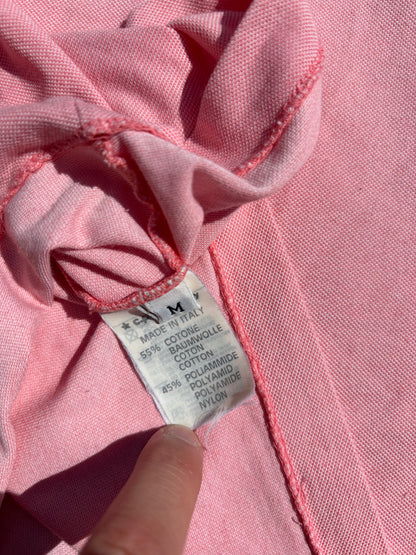 CP COMPANY PINK POLO SHIRT (M)