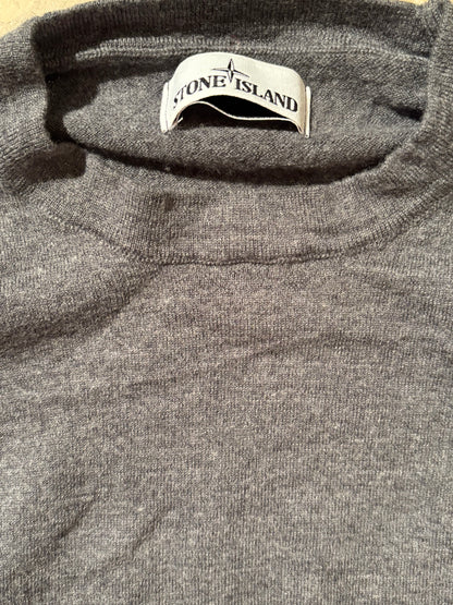 STONE ISLAND GREY KNIT (M)