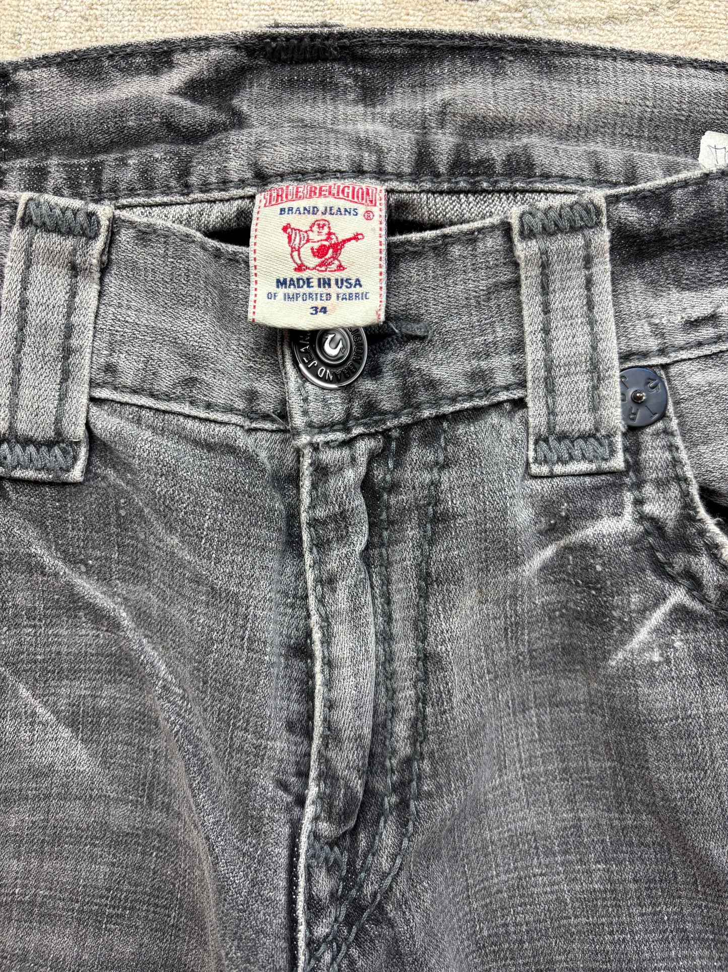 TRUE RELIGION JEANS W34 L30 #TR48