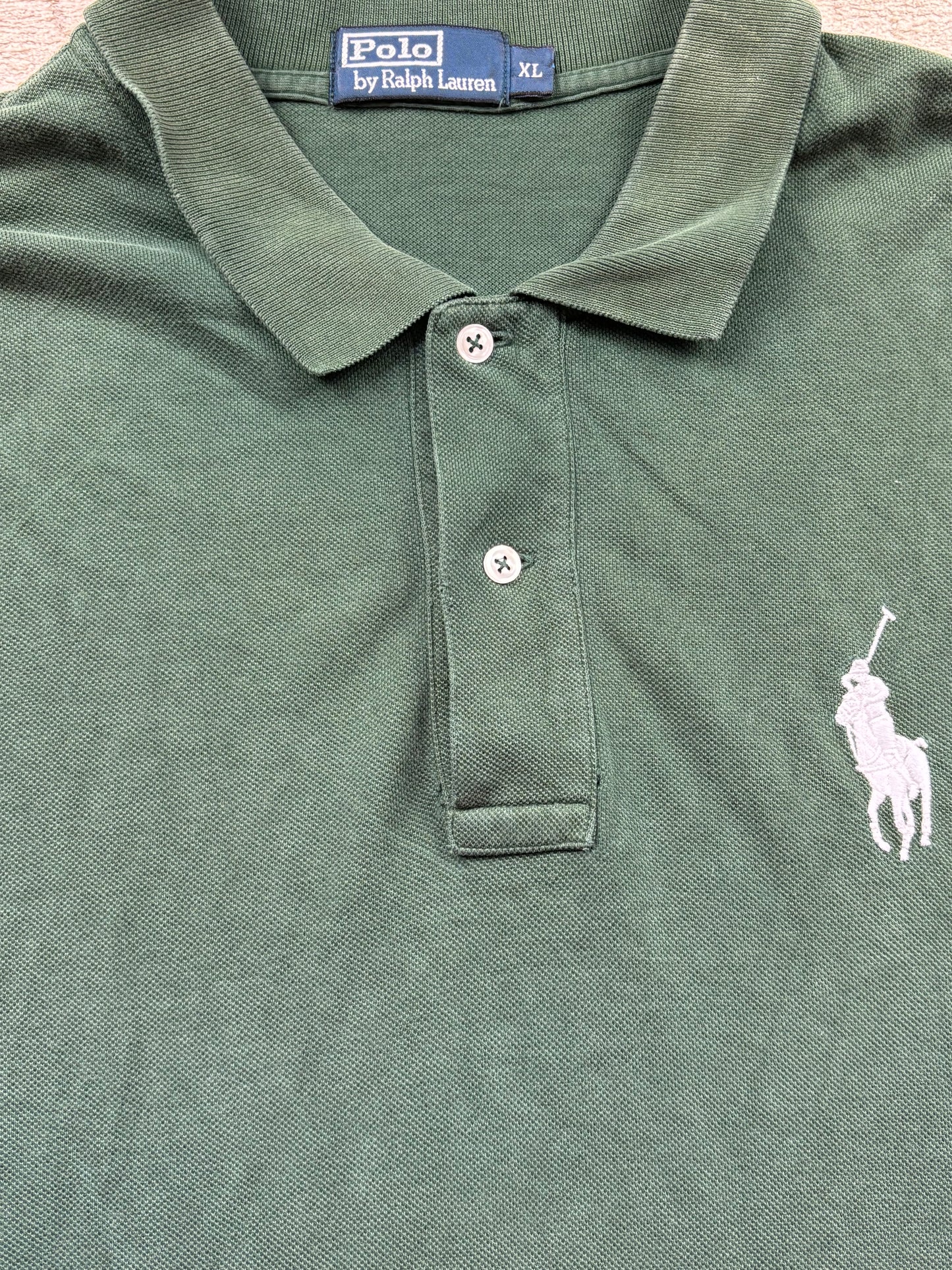 RALPH LAUREN POLO SHIRT ROLEX GREEN (XL)