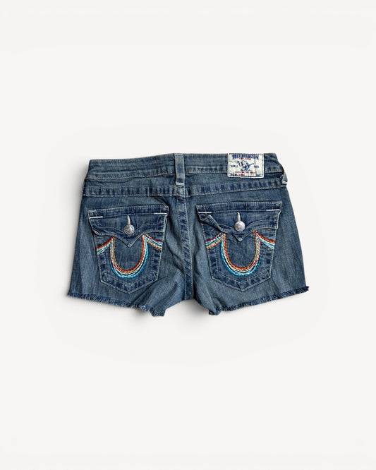 TRUE RELIGION HOT PANT W29 #S15