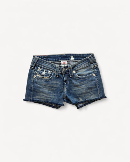 TRUE RELIGION HOT PANT W26 #S22
