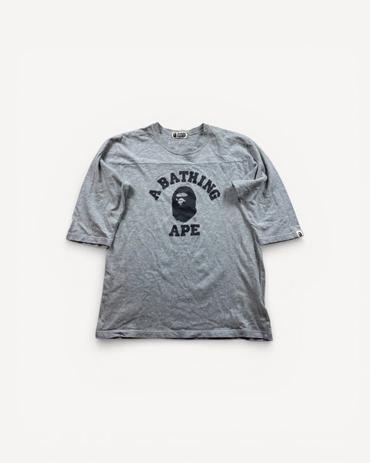 BAPE GREY T-SHIRT (L/XL)