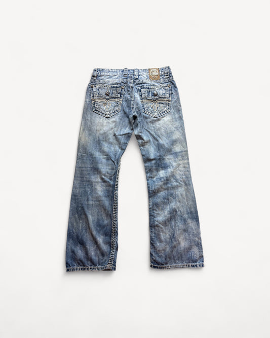 ROCK REVIVAL JEANS W34 L32 #RR15