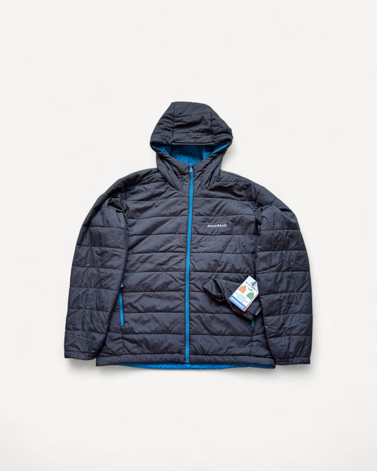 MONTBELL BLACK REVERSIBLE PUFFER JACKET (L)