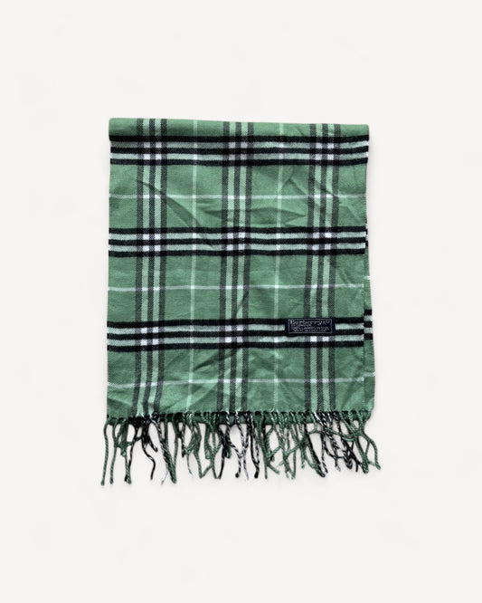 BURBERRY NOVACHECK SCARF MINT