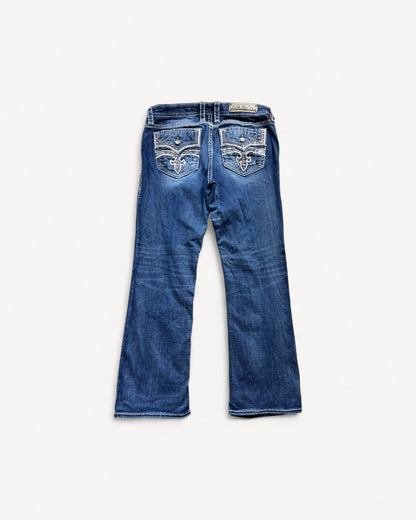 ROCK REVIVAL JEANS W34 L30 #RR23