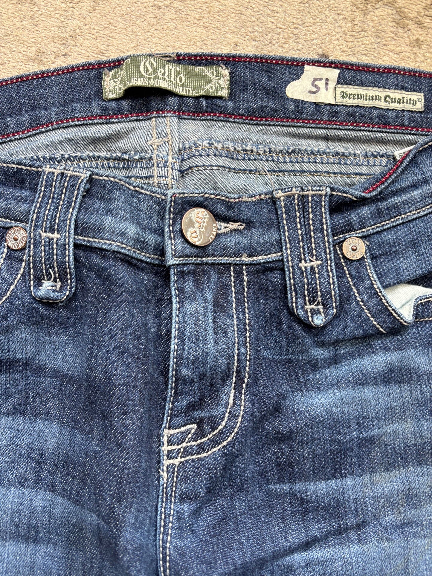 MISS ME STYLE JEANS W30 L32 #MS51